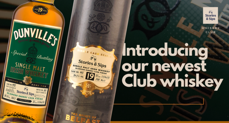Introducing our newest Club Whiskey: 19yr Old Dunville’s Single Malt Irish Whiskey